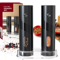 120ml Electric Salt & Pepper Grinder Set